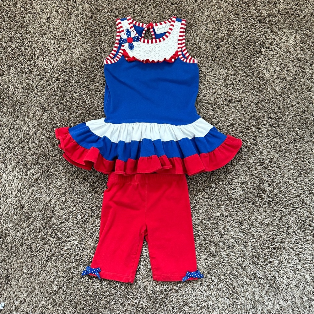 4th of July Emily Rose set 2T